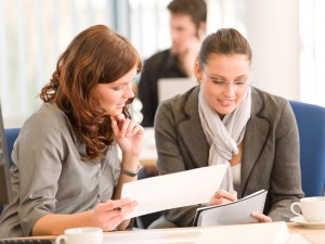 Business meeting - group of people in office