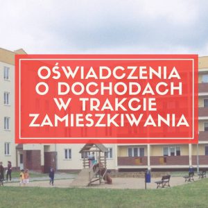 oswiadczenie o dochodach